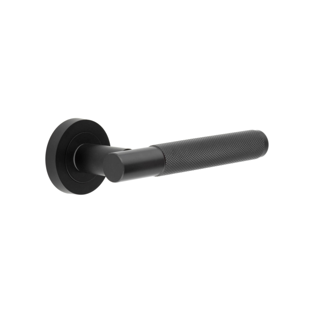 Athens Matt Black Internal Door Handle Sets