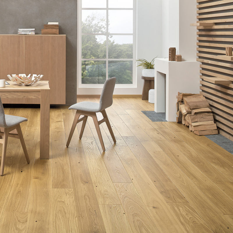 BARISTA OAK CREMA BRUSHED MATT LACQUERED ENGINEERED FLOORING