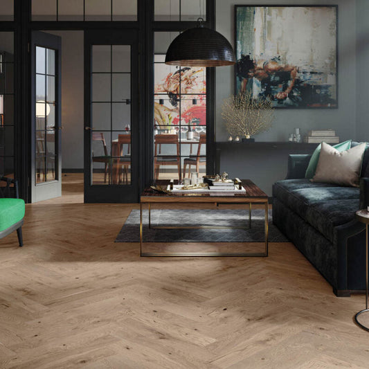 BARISTA OAK FRAPPE BRUSHED MATT LACQUERED ENGINEERED FLOORING