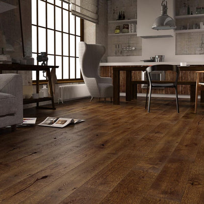 BARISTA OAK RISTRETTO BRUSHED MATT LACQUERED ENGINEERED FLOORING