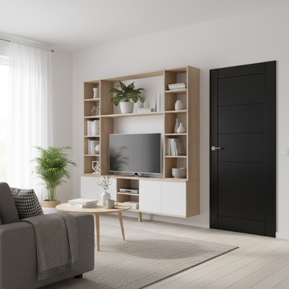 Black Premium Primed Internal Door WC19 Lifestyle