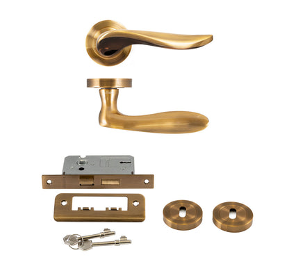 Blasket Antique Brass Complete Set