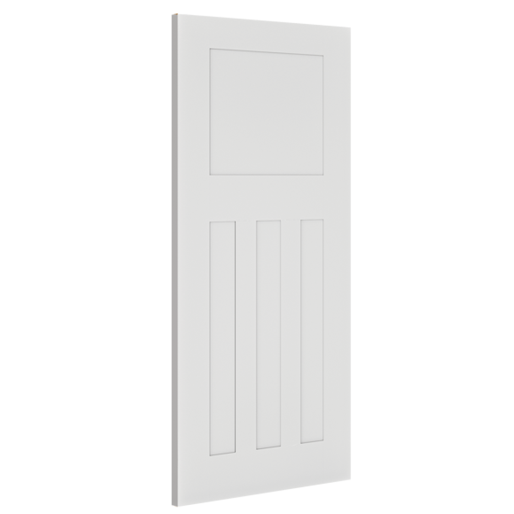 White Primed Internal Door WC18