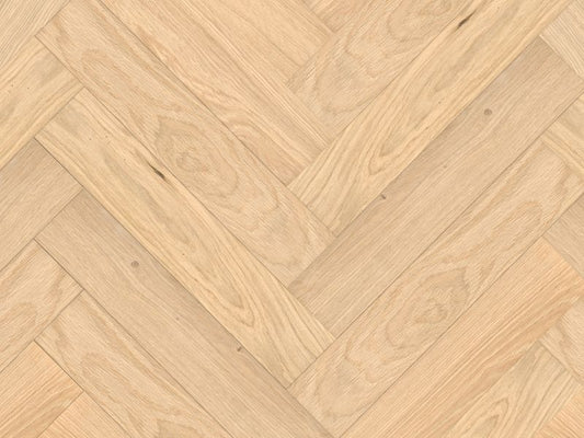 120mm x 600mm Herringbone Charleston Oak unfinished engineered oak flooring