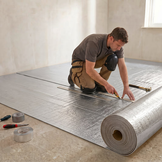 Comfort Silver All Rounder Flooring Underlay 1mx3mm
