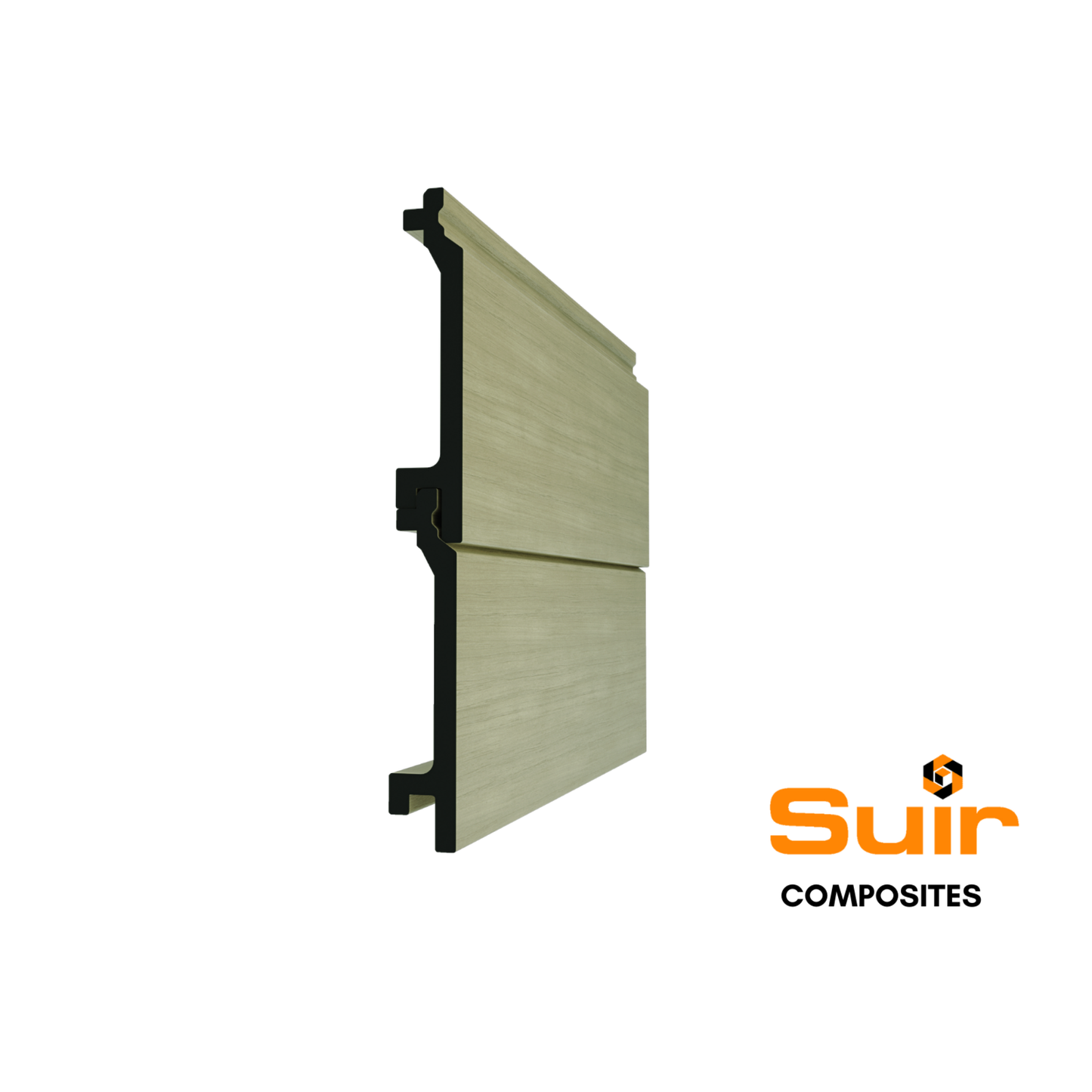 Composite Cladding Ship Lap Antique