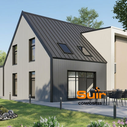 Composite Cladding Ship Lap Grey