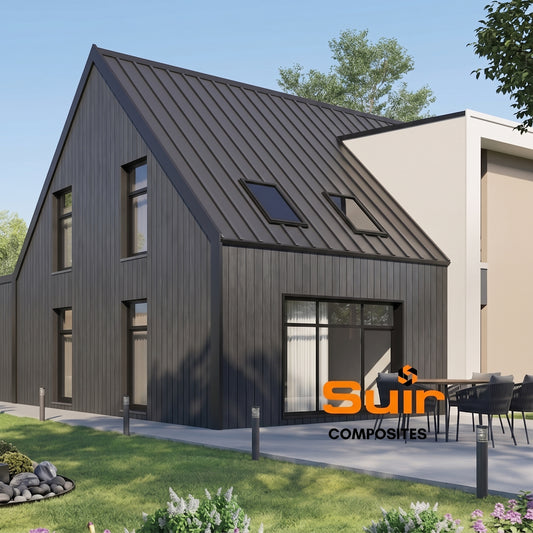 Composite Cladding Ship Lap Grey