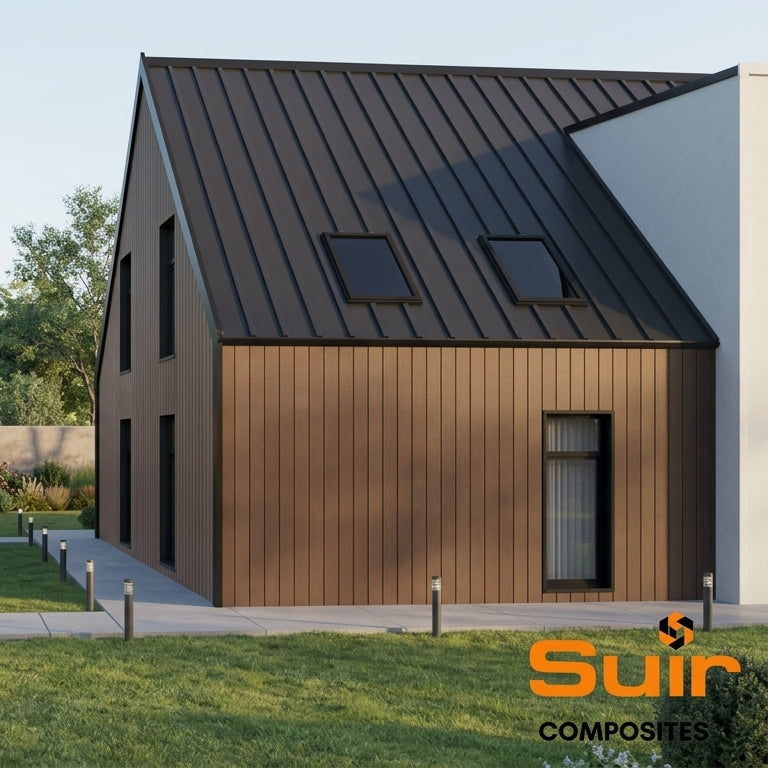 Composite Cladding Ship Lap Teak