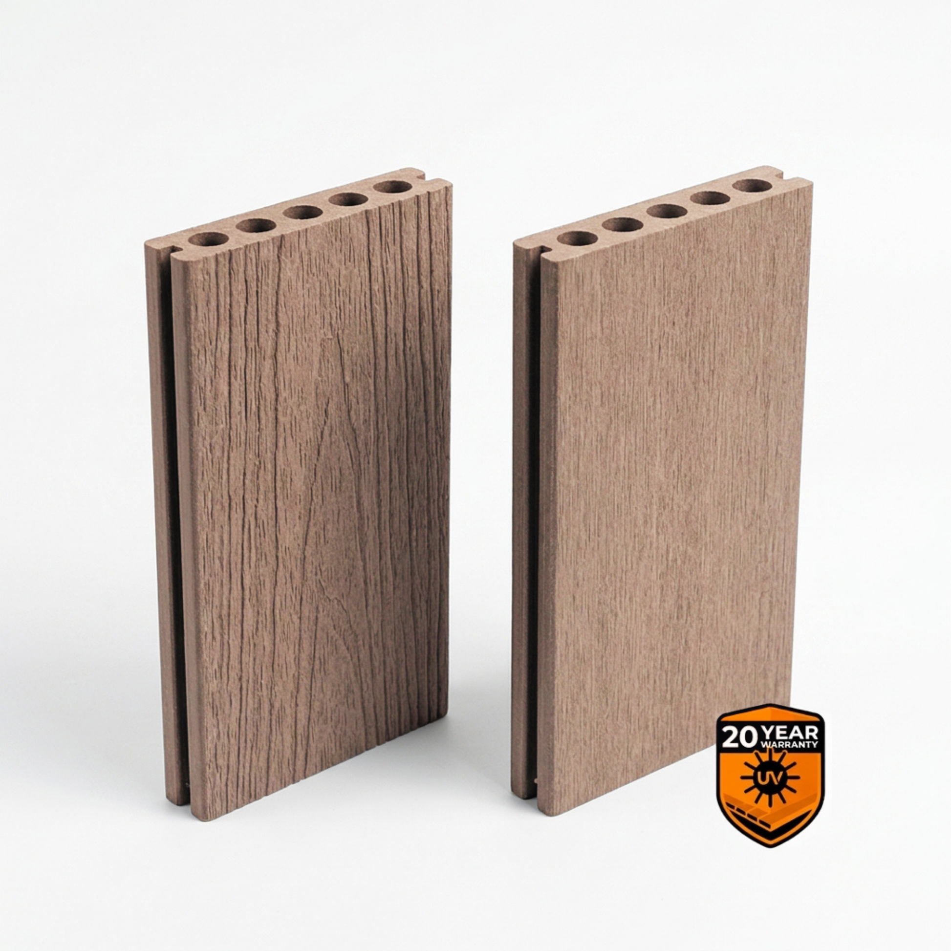 Composite decking Ultra Suir Coffee Oak