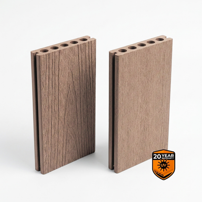 Composite decking Ultra Suir Coffee Oak