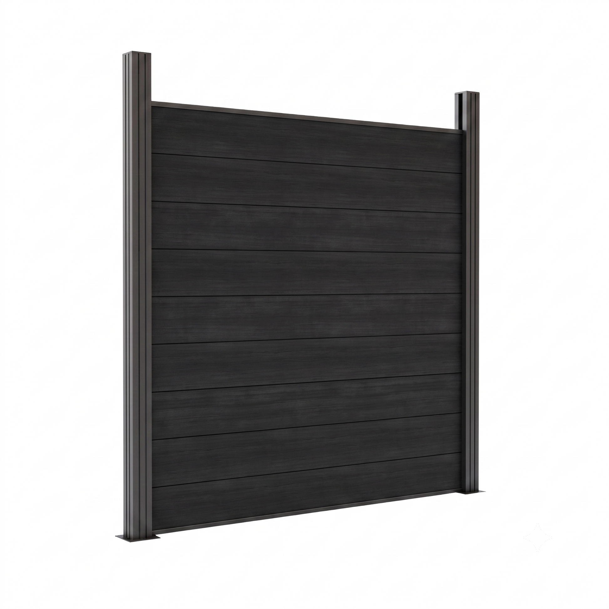 Composite Fencing Collection Black