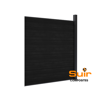 Composite fencing collection black - product photo