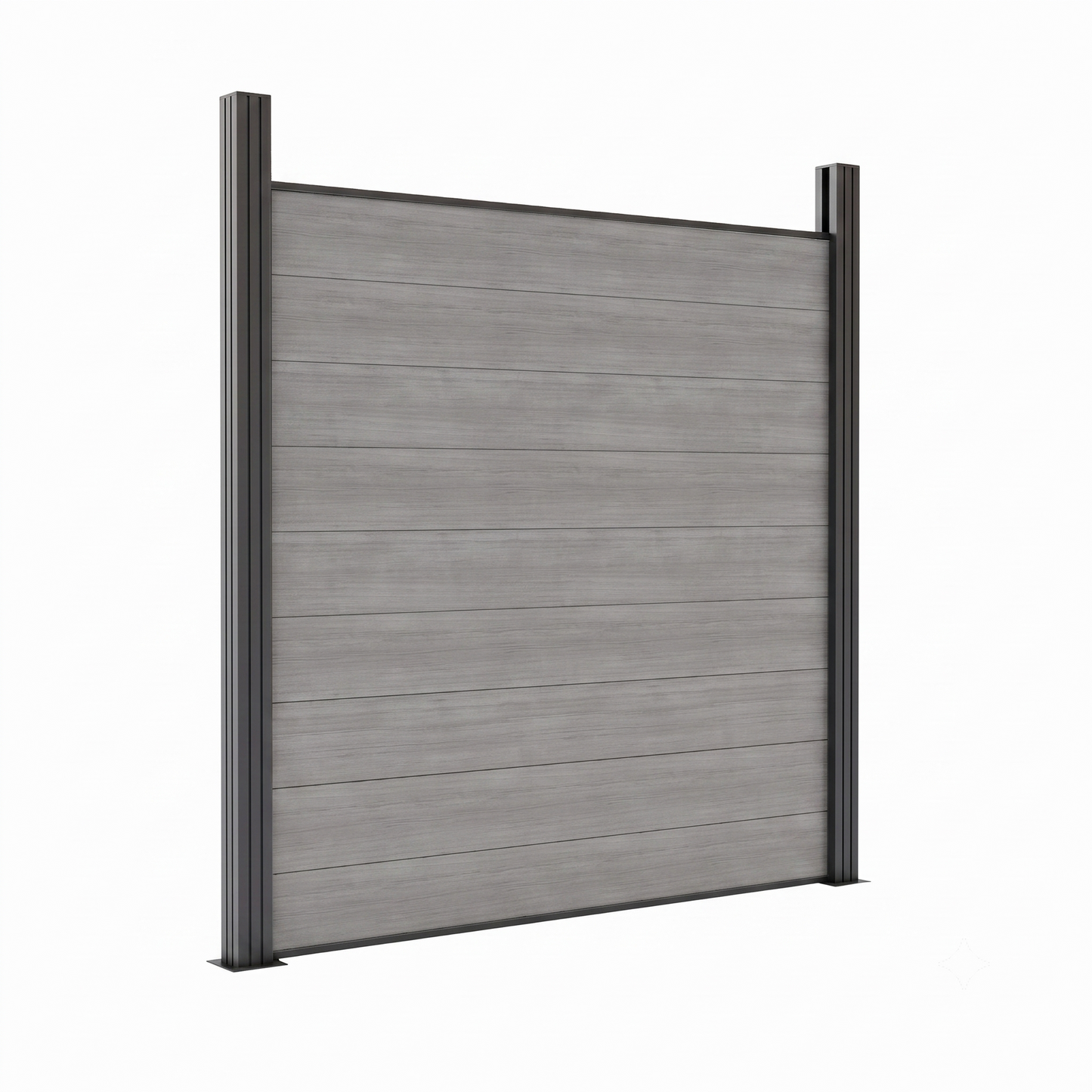 Composite Fencing Collection Grey