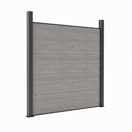 Composite Fencing Collection Grey
