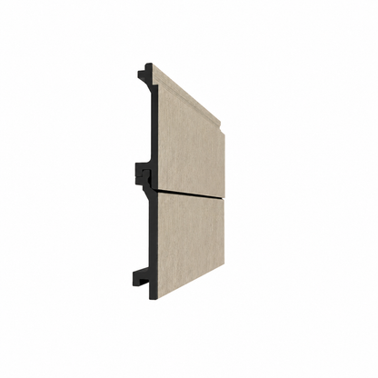 Composite cladding antique - close-up profile