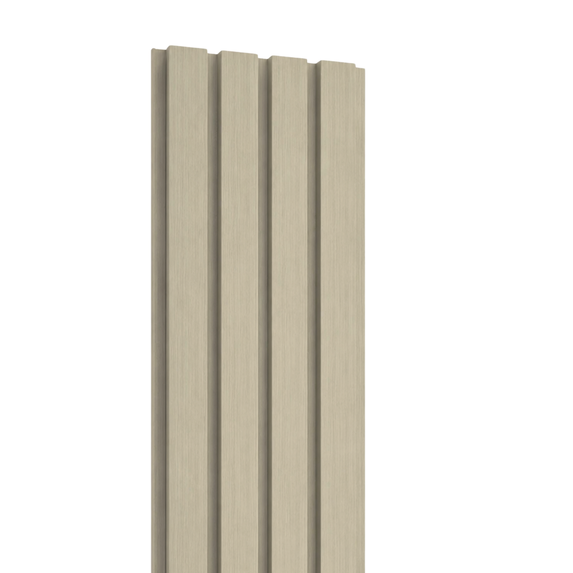 Composite cladding slatted antique - fluted profile