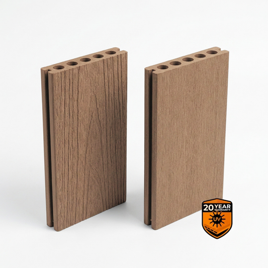 Composite decking Ultra Suir Coffee Oak