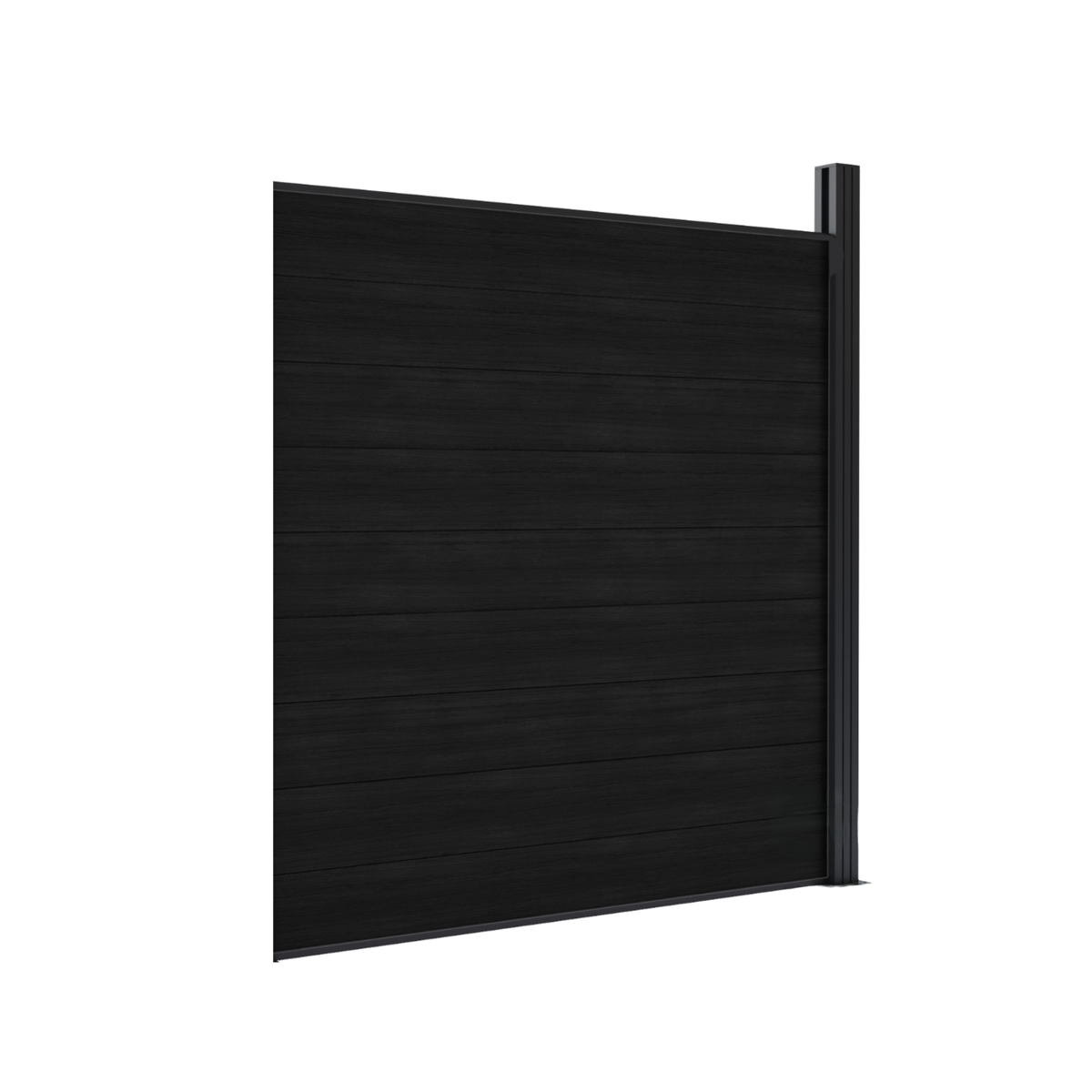 Composite fencing collection black - product photo