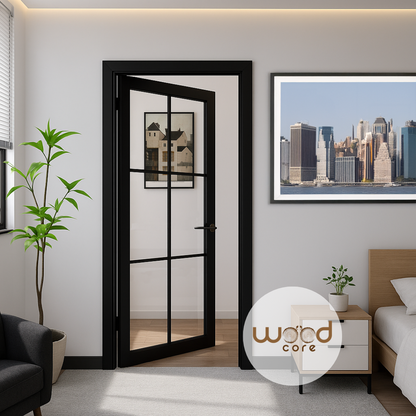 Crittal Style Urban Black Door WC46GC
