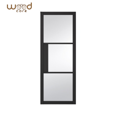 WC44G Crittall Premium Primed Black Mayfair Door