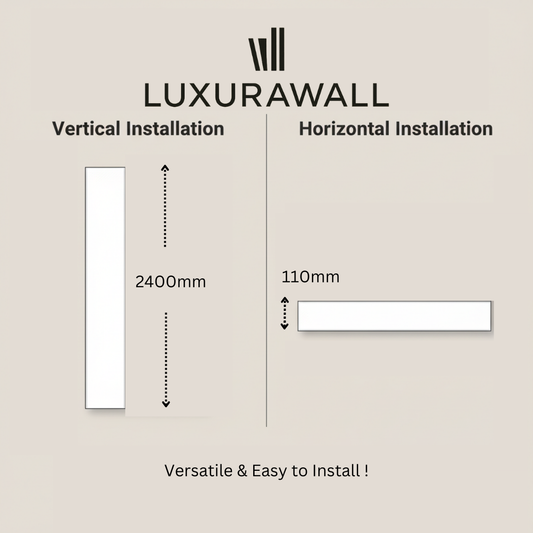 Curved T&G wall paneling - measurements diagram