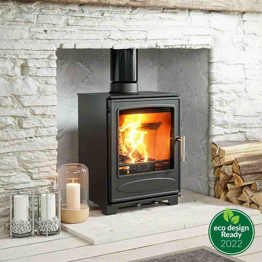 Ascot 5kw Matt Black Multi Fuel Stove