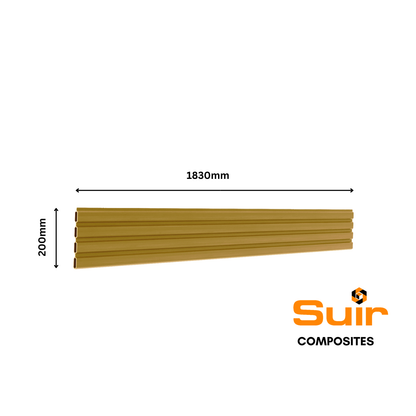 Composite Fencing Collection Desert Sand