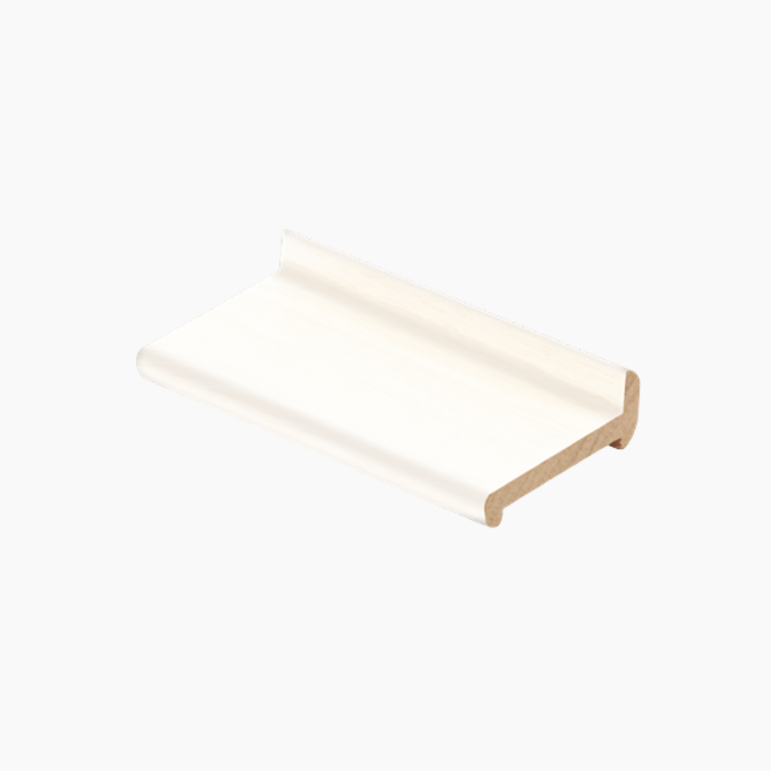 Double door dividers - white