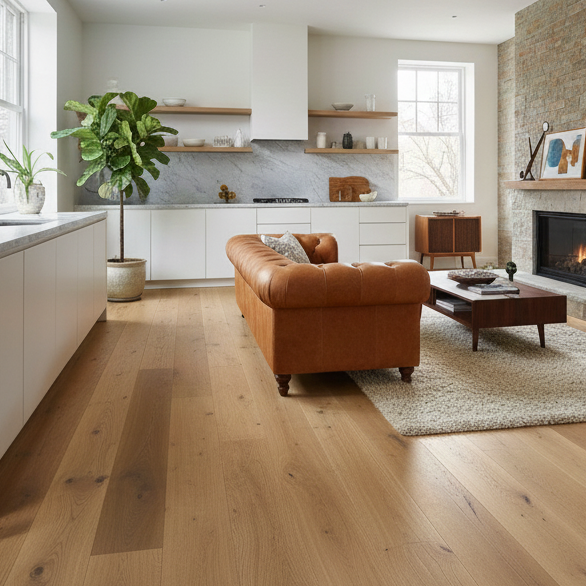 FOREST&nbsp;AVOCA OAK&nbsp;MATT LACQUERED&nbsp;ENGINEERED FLOORING Lifestyle