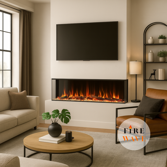Firewave 1800 Electric Fire Deluxe Logs