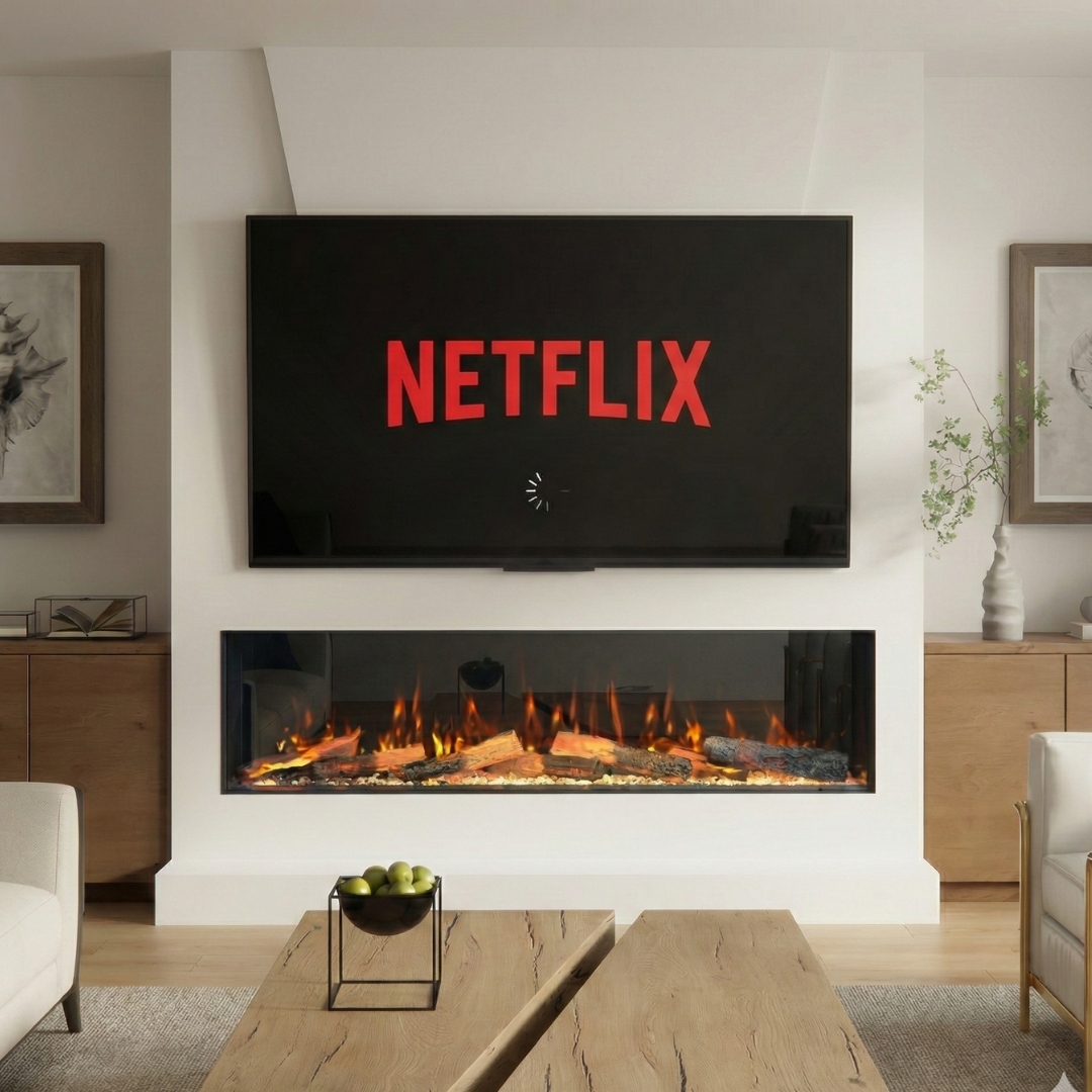 Firewave 1500 Electric Fire Deluxe Logs