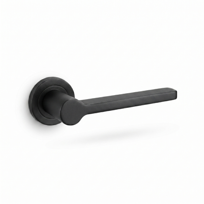Florence Matt Black Door Handle 