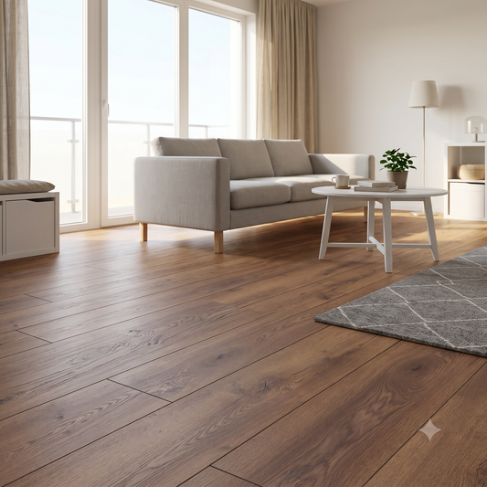 Laminate flooring Lisbon Oak 12mm AC5 - main image