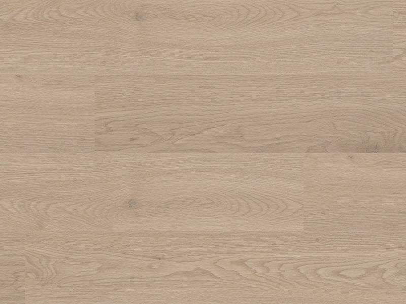 Olympus 5.0 Hestia Oak Light SPC flooring, light oak plank swatch, top view