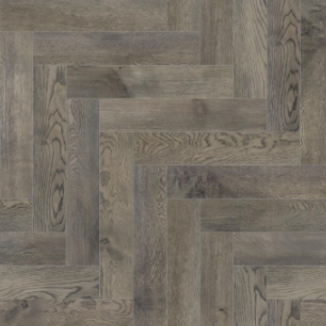 American Walnut herringbone flooring 12mm - detail