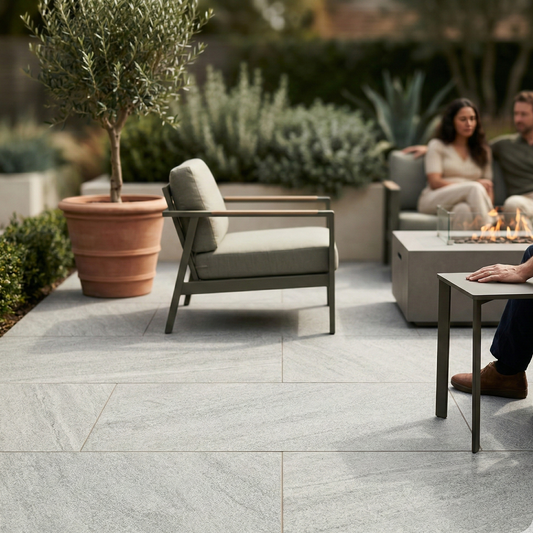 Kandla Grey Porcelain Tile Matt 120x60cm