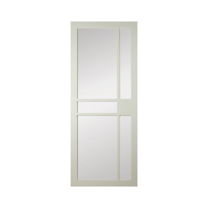 Kensington Crittall Clear Glass Premium Primed White