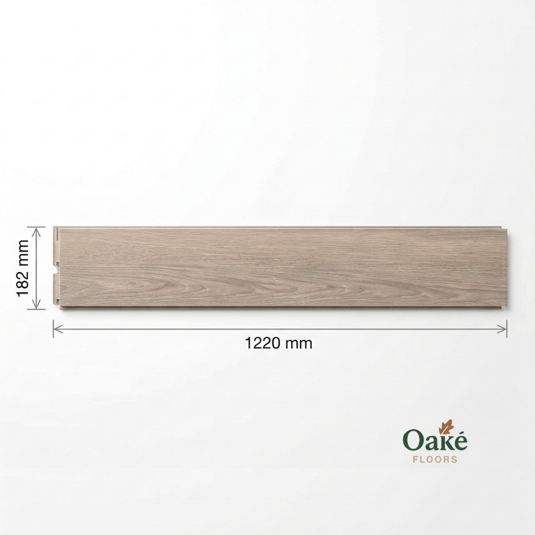 Laminate flooring Sydney Oak 12mm AC5 - dimensions