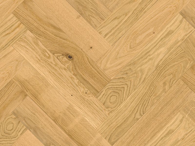 90mm x 450mm Herringbone Langley Oak UV matt lacquered engineered oak flooring