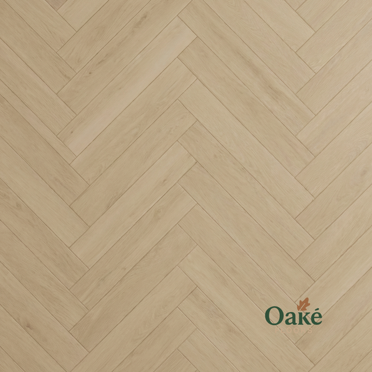 Lismore Oak SPC waterproof herringbone flooring - main image