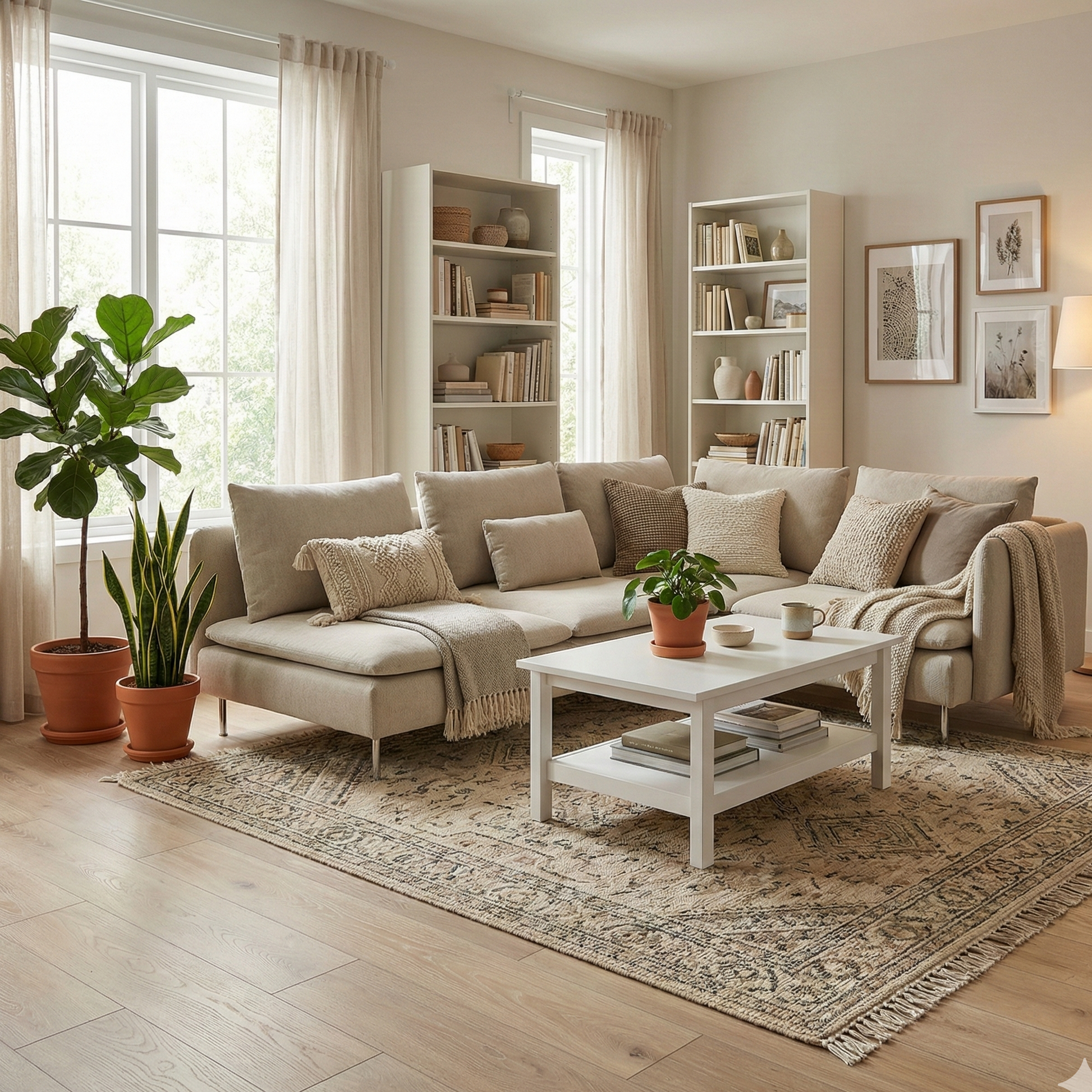 MONOLAM EUROPEAN OAK CRÈME BRUSHED UV MATT VARNISHED