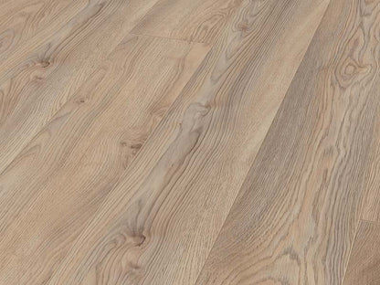 Mammut long plank Macro Oak Beige laminate flooring AC5 - detail