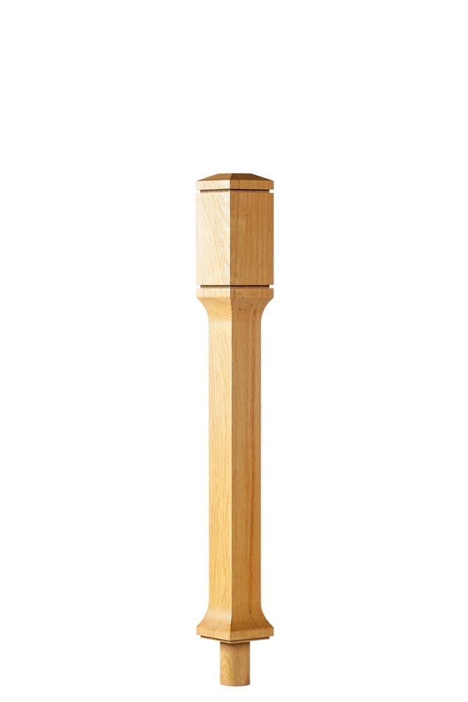Dublin newel post - short square