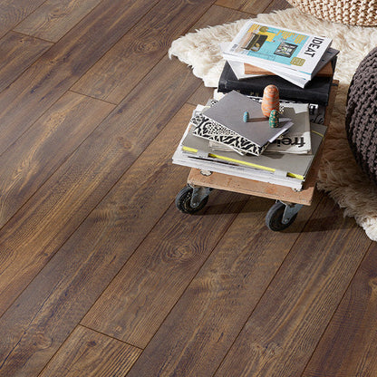 Mammut long plank Mountain Pine Nature laminate flooring AC5 - main image