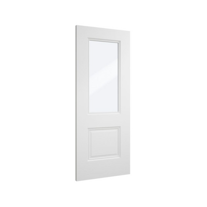 NM32 Frosted Glass Deanta White Internal Door