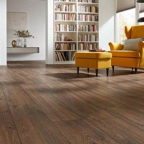 12MM ROBUSTO 4V AC5 NORFOLK OAK COFFEE LAMINATE FLOORING