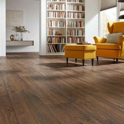 12MM ROBUSTO 4V AC5 NORFOLK OAK COFFEE LAMINATE FLOORING
