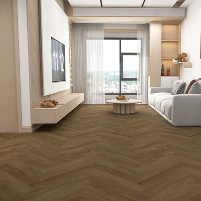 OLYMPUS PRO HERRINGBONE APOLLO OAK SMOKED SPC FLOORING AC5