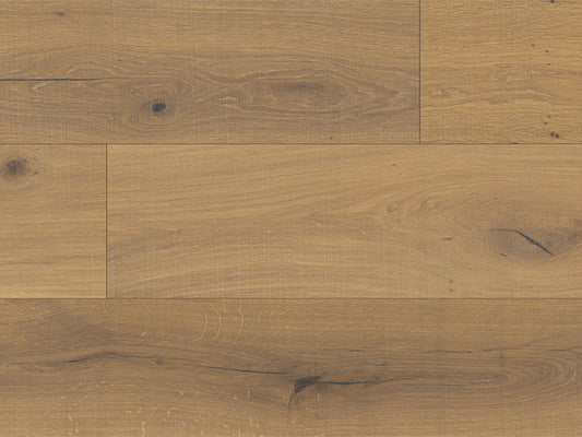 220mm x 2200mm Prestige Warrington Oak fine-sawn smoked white engineered oak flooring
